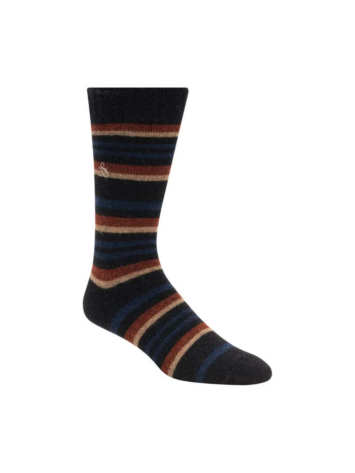 1PK MENS NON TERRY CREW Black Men Scotch and Soda Underwear and Socks