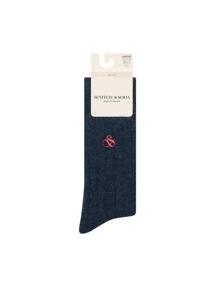1PK MENS NON TERRY CREW Green Men Scotch and Soda Underwear and Socks