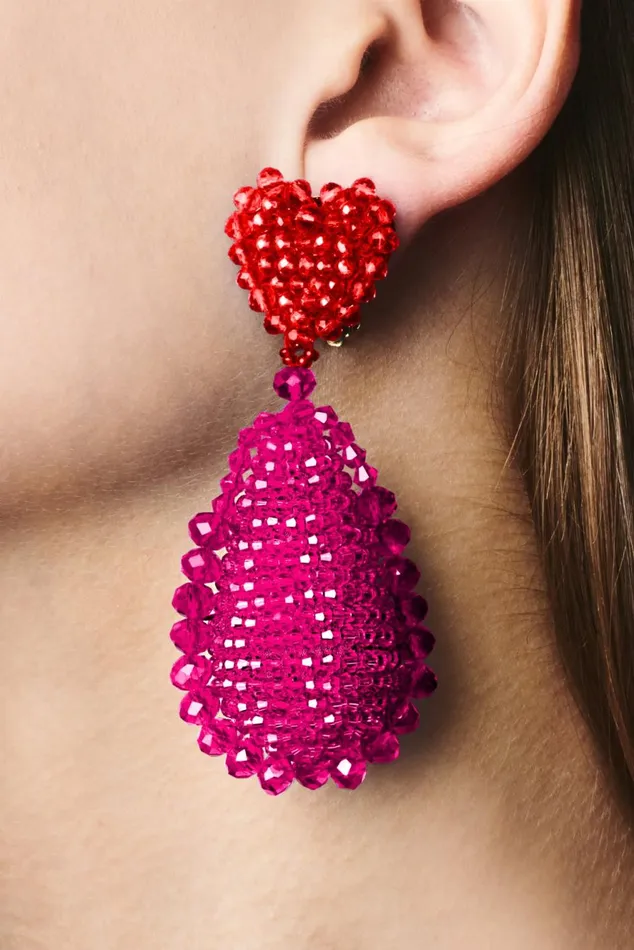 Adeline Earrings 8211 Faceted Beads Women Sachin and Babi Earrings