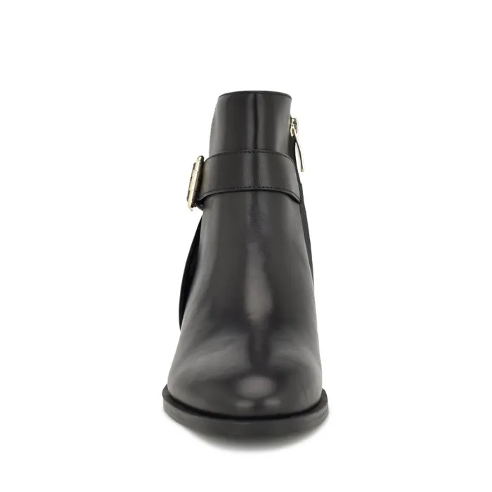 Alleva Casual Booties Black Leather Women Nine West Boots and Booties Alleva Casual Booties Black Leather Women Nine West Boots and Booties