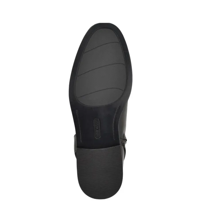 Alleva Casual Booties Black Leather Women Nine West Boots and Booties Alleva Casual Booties Black Leather Women Nine West Boots and Booties