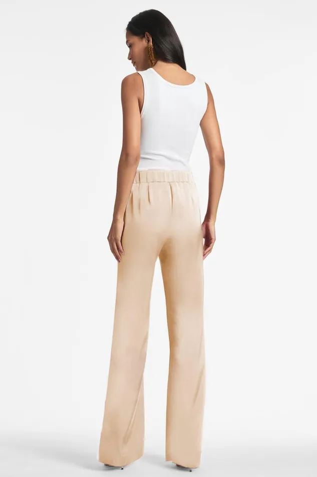 Alli Pant 8211 Champagne Women Sachin and Babi Pants and Jumpsuits