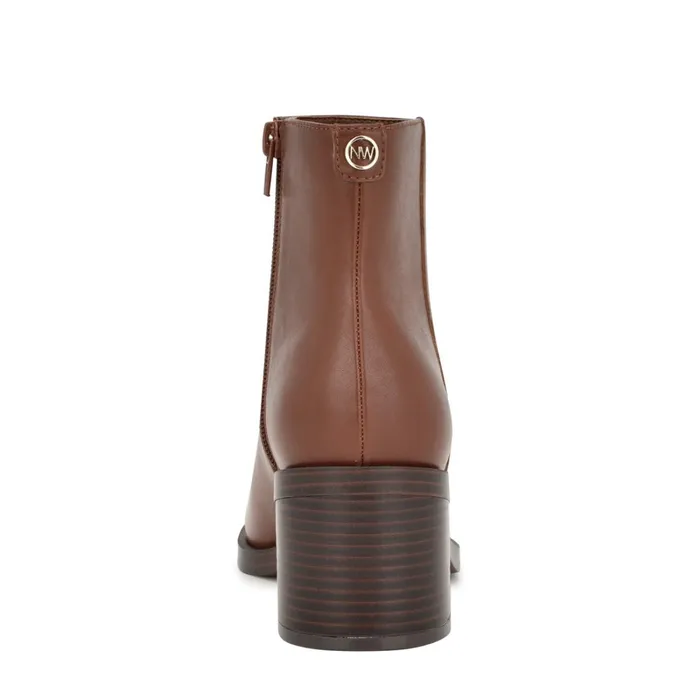 Amatto Dress Booties Brown Women Nine West Boots and Booties Amatto Dress Booties Brown Women Nine West Boots and Booties