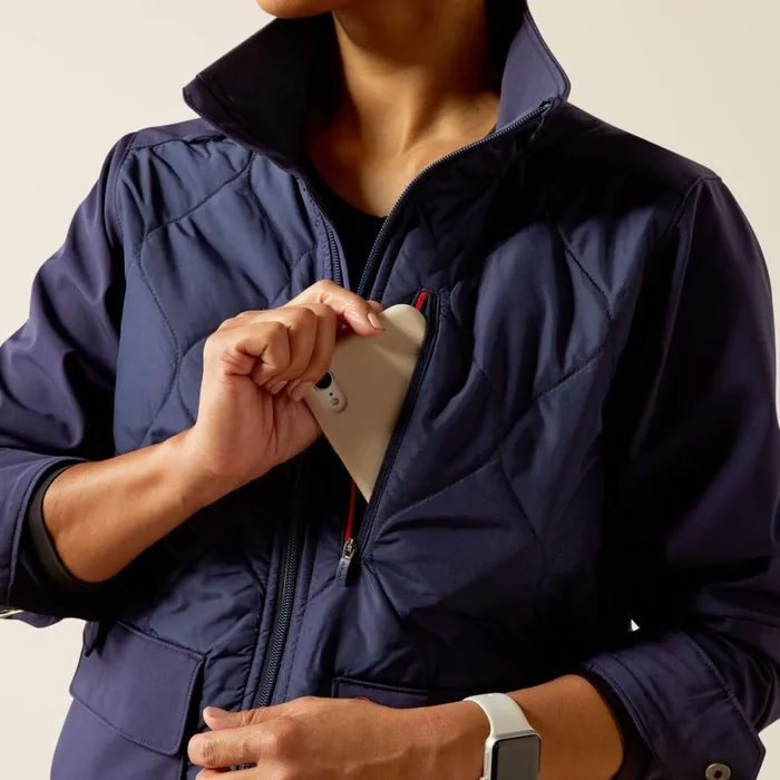 Ambroise Insulated Scrub Jacket Navy Women Ariat Scrubs Ambroise Insulated Scrub Jacket Navy Women Ariat Scrubs