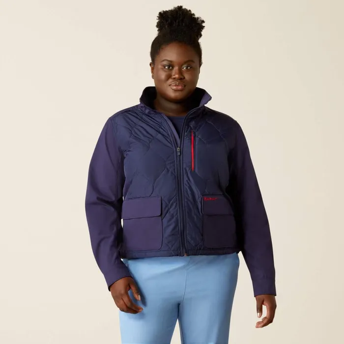 Ambroise Insulated Scrub Jacket Navy Women Ariat Scrubs Ambroise Insulated Scrub Jacket Navy Women Ariat Scrubs
