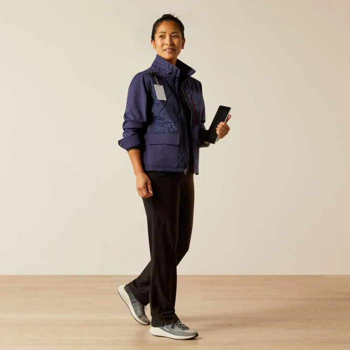 Ambroise Insulated Scrub Jacket Navy Women Ariat Scrubs Ambroise Insulated Scrub Jacket Navy Women Ariat Scrubs