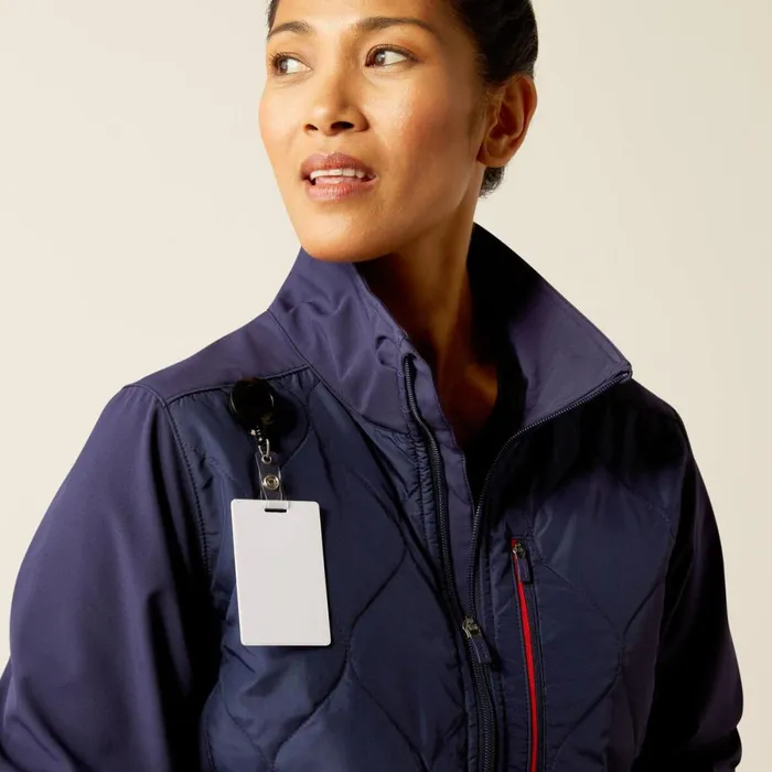 Ambroise Insulated Scrub Jacket Navy Women Ariat Scrubs Ambroise Insulated Scrub Jacket Navy Women Ariat Scrubs