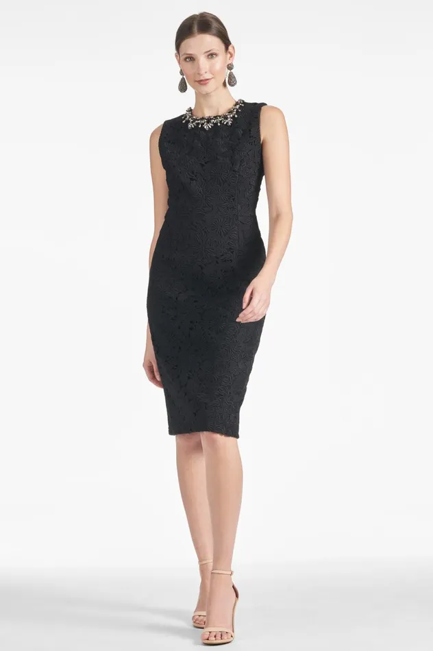 Anna Dress 8211 Noir Women Sachin and Babi Sleeveless