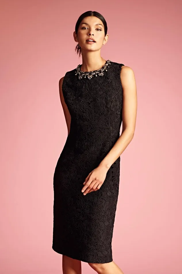 Anna Dress 8211 Noir Women Sachin and Babi Sleeveless