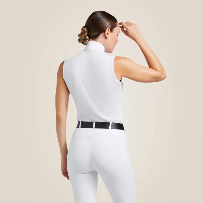 Aptos Show Shirt White Women Ariat English Riding