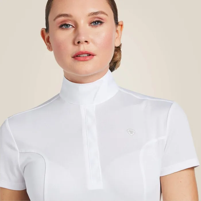 Aptos Show Shirt White Women Ariat English Riding