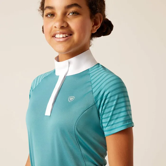 Aptos Vent Show Shirt Brittany Blue Kids Ariat English Riding Clothing Aptos Vent Show Shirt Brittany Blue Kids Ariat English Riding Clothing