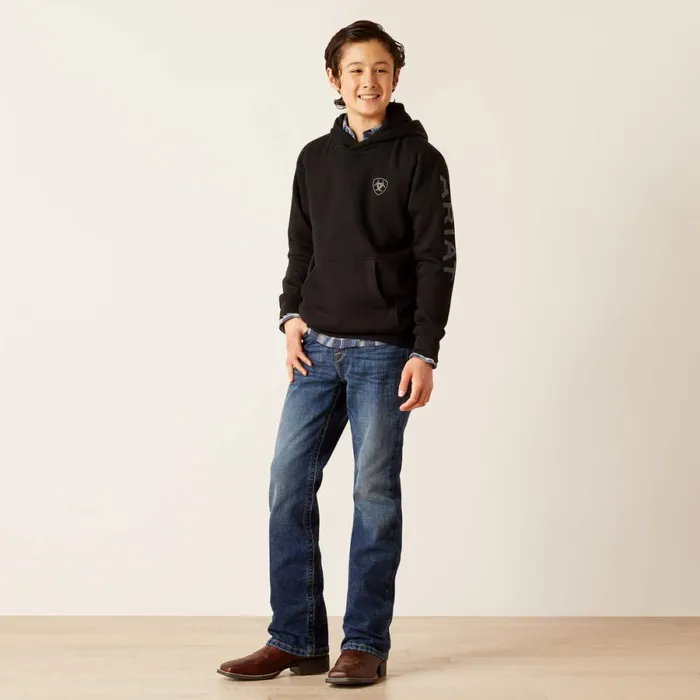 Ariat Logo Hoodie Black Kids Ariat Sweatshirts and Hoodies Ariat Logo Hoodie Black Kids Ariat Sweatshirts and Hoodies