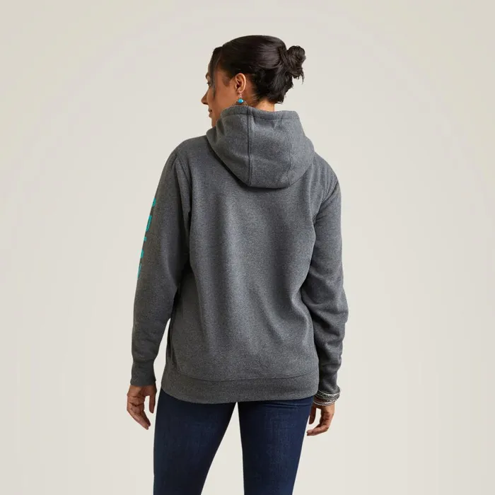 Ariat Logo Hoodie Charcoal Heather Women Ariat Sweatshirts and Hoodies Ariat Logo Hoodie Charcoal Heather Women Ariat Sweatshirts and Hoodies
