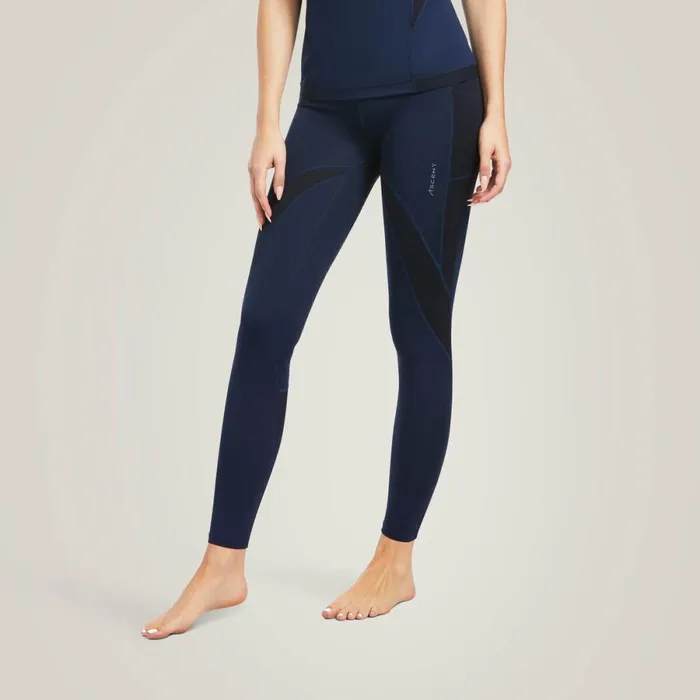Ascent Half Grip Tight Navy Women Ariat Pants and Shorts