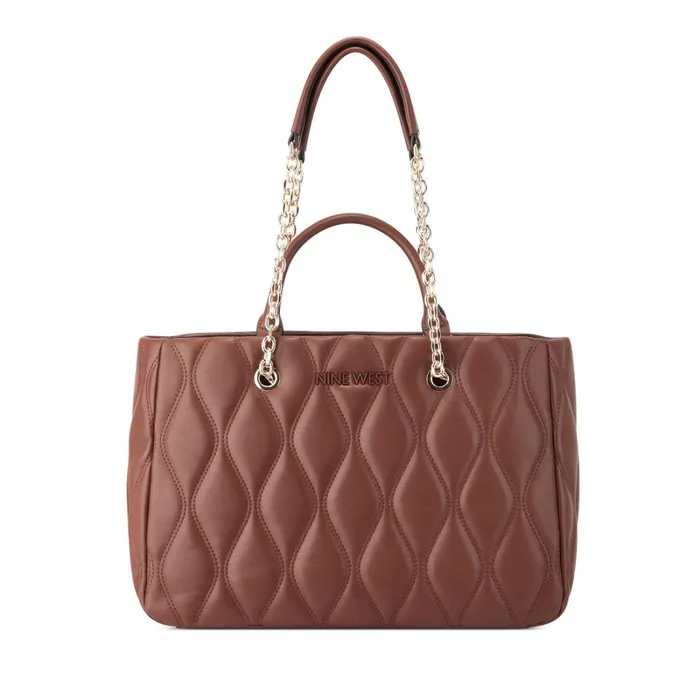 Aurelie Jet Set Carryall Mahogany Women Nine West Totes and Backpacks