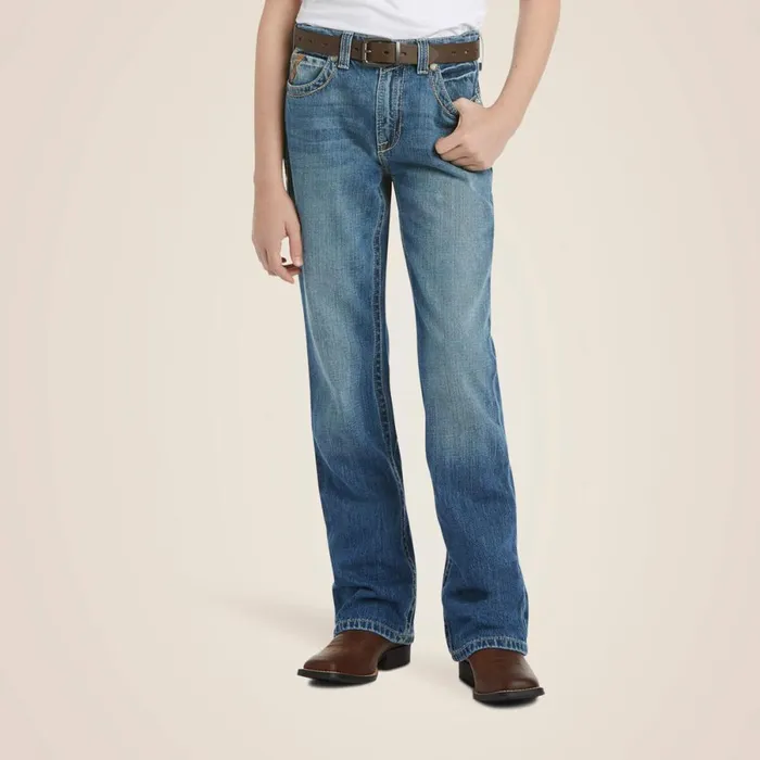 B4 Relaxed Boundary Boot Cut Jean Dakota Kids Ariat Jeans