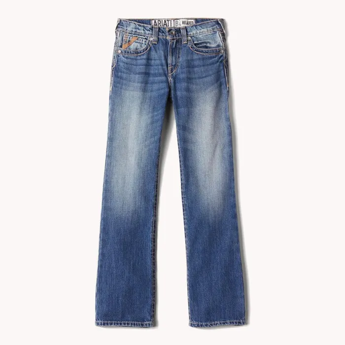B4 Relaxed Boundary Boot Cut Jean Dakota Kids Ariat Jeans