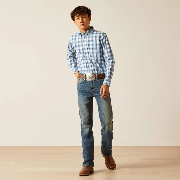 B4 Relaxed Sebastian Boot Cut Wave Kids Ariat Jeans B4 Relaxed Sebastian Boot Cut Wave Kids Ariat Jeans
