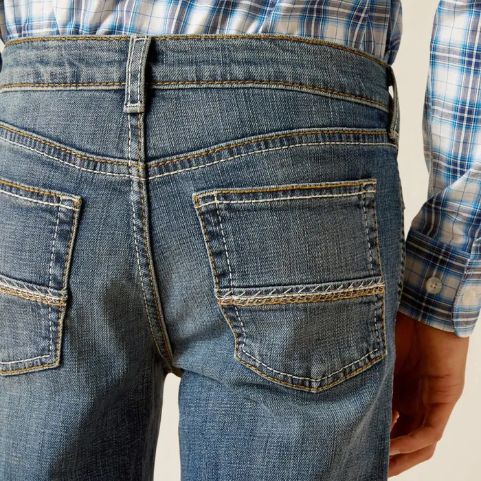 B4 Relaxed Sebastian Boot Cut Wave Kids Ariat Jeans B4 Relaxed Sebastian Boot Cut Wave Kids Ariat Jeans