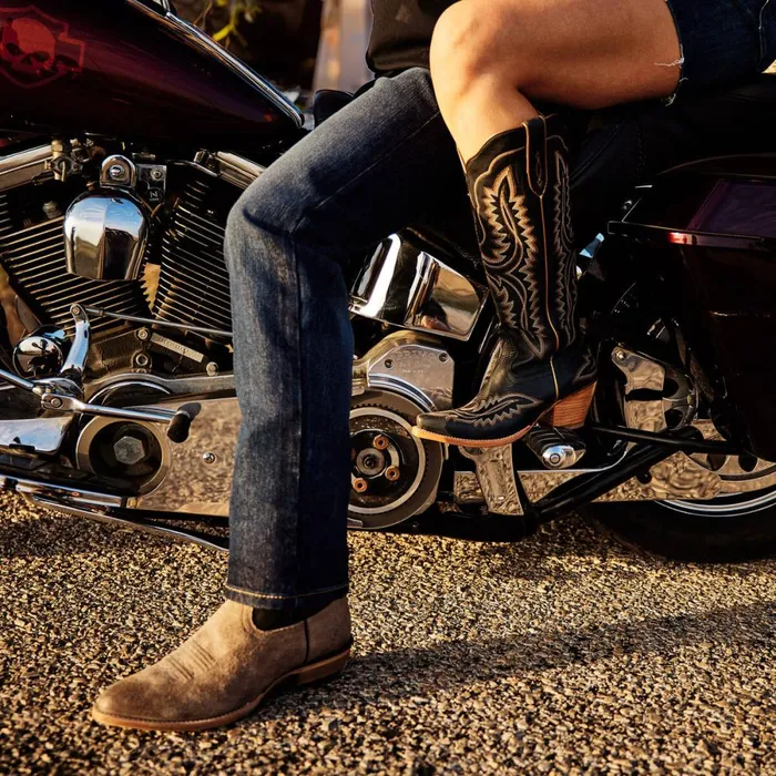 Bankroll Western Boot Smokey Roughoutraven Black Men Ariat Western Boots Bankroll Western Boot Smokey Roughoutraven Black Men Ariat Western Boots