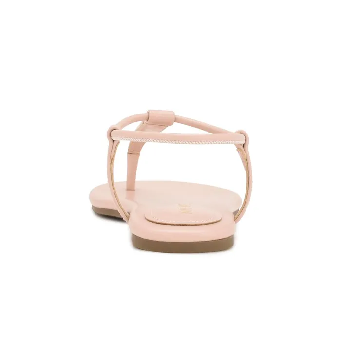 Bassie Flat Sandals Light Pink Women Nine West Sandals Bassie Flat Sandals Light Pink Women Nine West Sandals