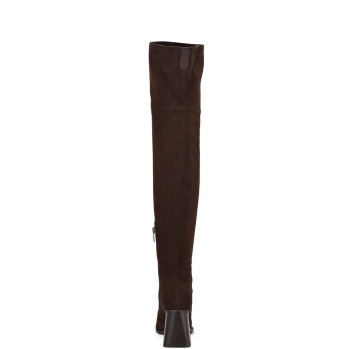 Begone Dress Boots Dark Brown Women Nine West Boots and Booties Begone Dress Boots Dark Brown Women Nine West Boots and Booties