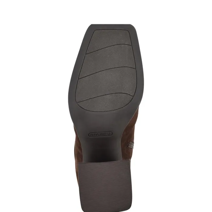 Begone Dress Boots Dark Brown Women Nine West Boots and Booties Begone Dress Boots Dark Brown Women Nine West Boots and Booties