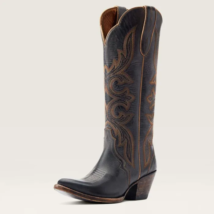 Belinda StretchFit Western Boot Beduino Black Women Ariat Western Boots