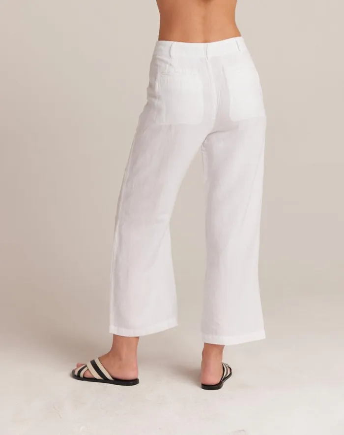 Bella Dahl Blakely Utility Wide Leg Crop 8211 White Women Pants Bella Dahl Blakely Utility Wide Leg Crop 8211 White Women Pants