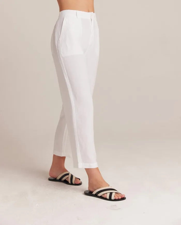 Bella Dahl Blakely Utility Wide Leg Crop 8211 White Women Pants Bella Dahl Blakely Utility Wide Leg Crop 8211 White Women Pants