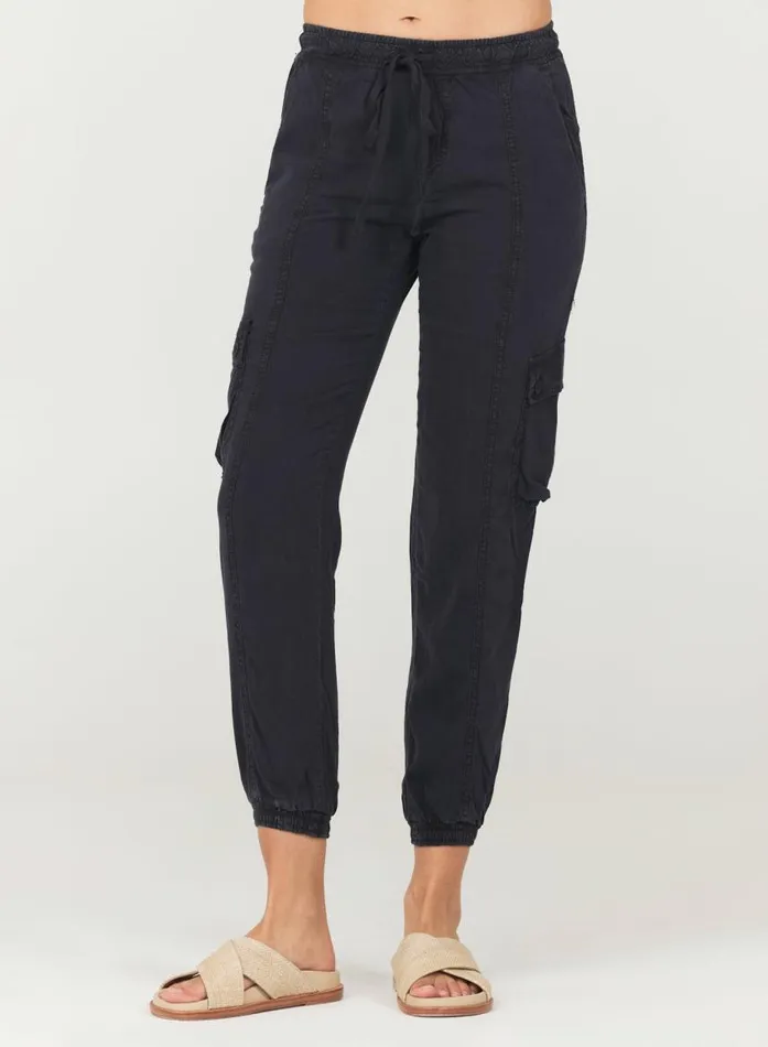 Bella Dahl Cargo Track Pants 8211 Black Women Joggers Bella Dahl Cargo Track Pants 8211 Black Women Joggers