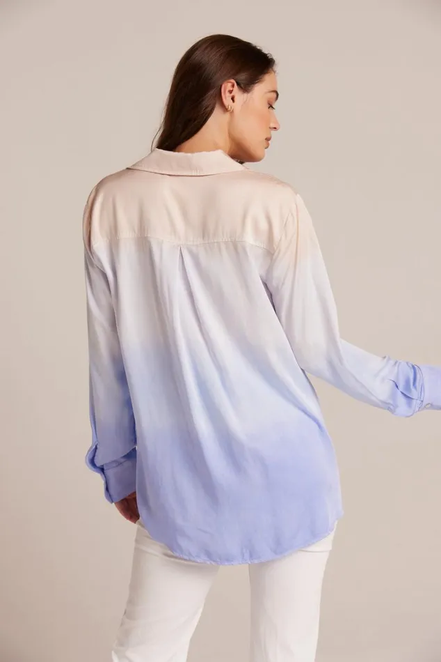 Bella Dahl Flowy Button Down 8211 Sunrise Ombre Dye Women Long Sleeve Bella Dahl Flowy Button Down 8211 Sunrise Ombre Dye Women Long Sleeve