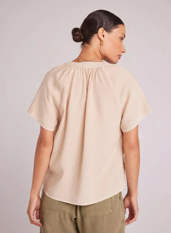 Bella Dahl Flowy Short Sleeve Pullover 8211 Summer Khaki Women Short Sleeve Bella Dahl Flowy Short Sleeve Pullover 8211 Summer Khaki Women Short Sleeve