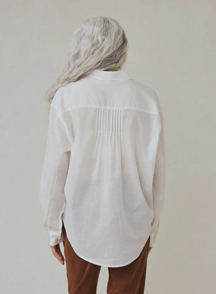 Bella Dahl Pintuck Flowy Shirt 8211 White Women Long Sleeve Bella Dahl Pintuck Flowy Shirt 8211 White Women Long Sleeve