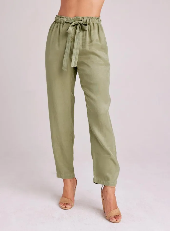 Bella Dahl Rose Easy Trouser 8211 Dried Herb Women Pants Bella Dahl Rose Easy Trouser 8211 Dried Herb Women Pants