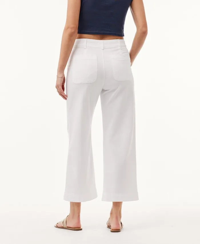 Bella Dahl Saige Wide Leg Crop 8211 White Women Pants Bella Dahl Saige Wide Leg Crop 8211 White Women Pants