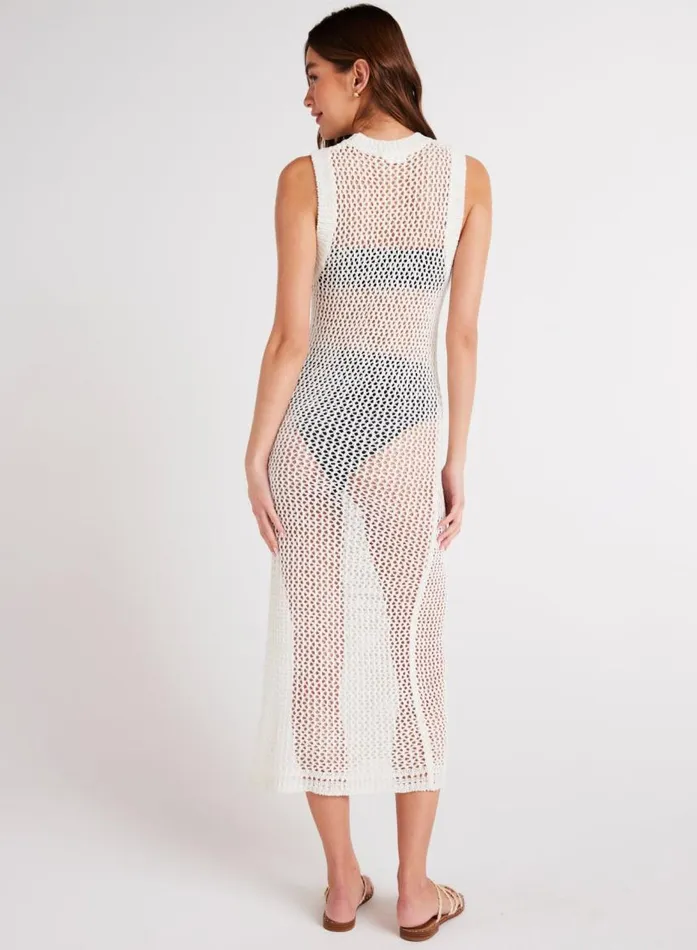 Bella Dahl Tank Sweater Dress 8211 Off White Women Midi Dresses Bella Dahl Tank Sweater Dress 8211 Off White Women Midi Dresses