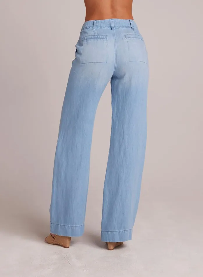 Bella Dahl Taylor Utility Wide Leg Jean 8211 Coastal Wash Women Pants Bella Dahl Taylor Utility Wide Leg Jean 8211 Coastal Wash Women Pants