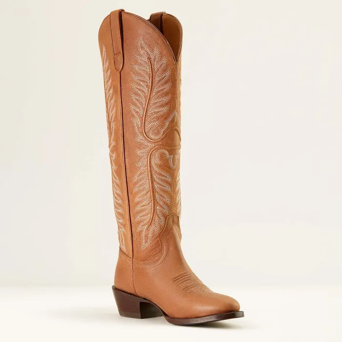 Belle Stretchfit Western Boot Light Acorn Women Ariat Western Boots Belle Stretchfit Western Boot Light Acorn Women Ariat Western Boots