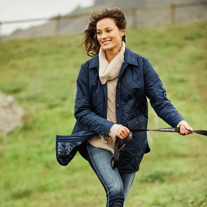 Belmont Shirt Jacket Navy Women Ariat Jackets and Vests