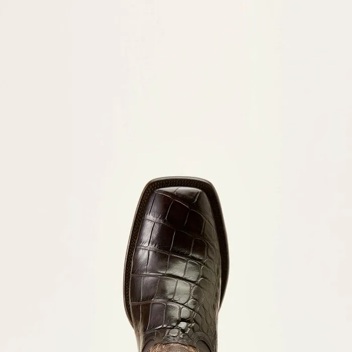 Bench Made Bassett Western Boot Hickory American Alligator Men Ariat Western Boots Bench Made Bassett Western Boot Hickory American Alligator Men Ariat Western Boots