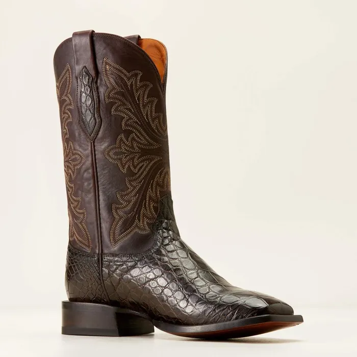 Bench Made Bassett Western Boot Hickory American Alligator Men Ariat Western Boots Bench Made Bassett Western Boot Hickory American Alligator Men Ariat Western Boots