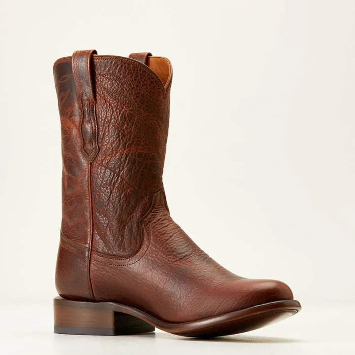 Bench Made Clanton Western Boot Saddle Brown Bison Men Ariat Western Boots Bench Made Clanton Western Boot Saddle Brown Bison Men Ariat Western Boots