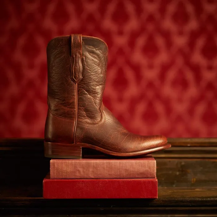Bench Made Clanton Western Boot Saddle Brown Bison Men Ariat Western Boots Bench Made Clanton Western Boot Saddle Brown Bison Men Ariat Western Boots