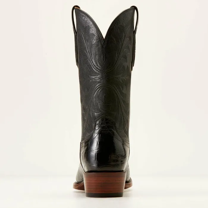 Bench Made James Western Boot Black American Alligator Men Ariat Western Boots Bench Made James Western Boot Black American Alligator Men Ariat Western Boots