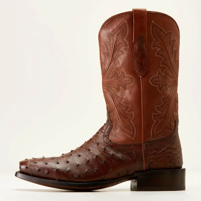 Bench Made Stilwell Western Boot Bourbon Full Quill Ostrich Men Ariat Western Boots Bench Made Stilwell Western Boot Bourbon Full Quill Ostrich Men Ariat Western Boots