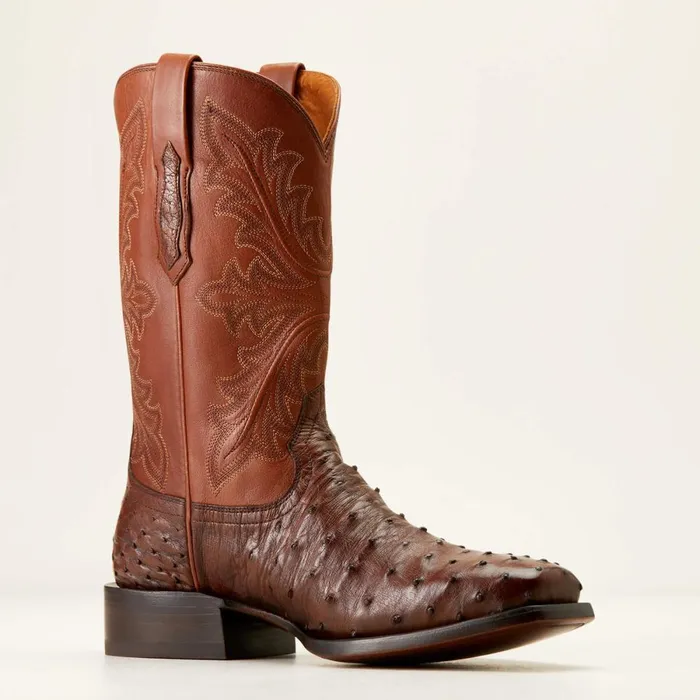 Bench Made Stilwell Western Boot Bourbon Full Quill Ostrich Men Ariat Western Boots Bench Made Stilwell Western Boot Bourbon Full Quill Ostrich Men Ariat Western Boots