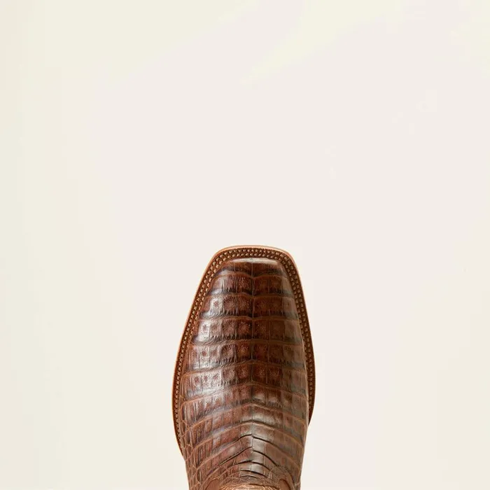 Bench Made Stilwell Western Boot Natural Caiman Belly Men Ariat Western Boots Bench Made Stilwell Western Boot Natural Caiman Belly Men Ariat Western Boots