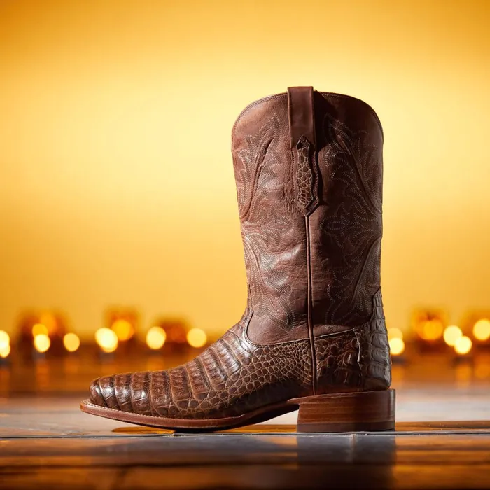 Bench Made Stilwell Western Boot Natural Caiman Belly Men Ariat Western Boots Bench Made Stilwell Western Boot Natural Caiman Belly Men Ariat Western Boots